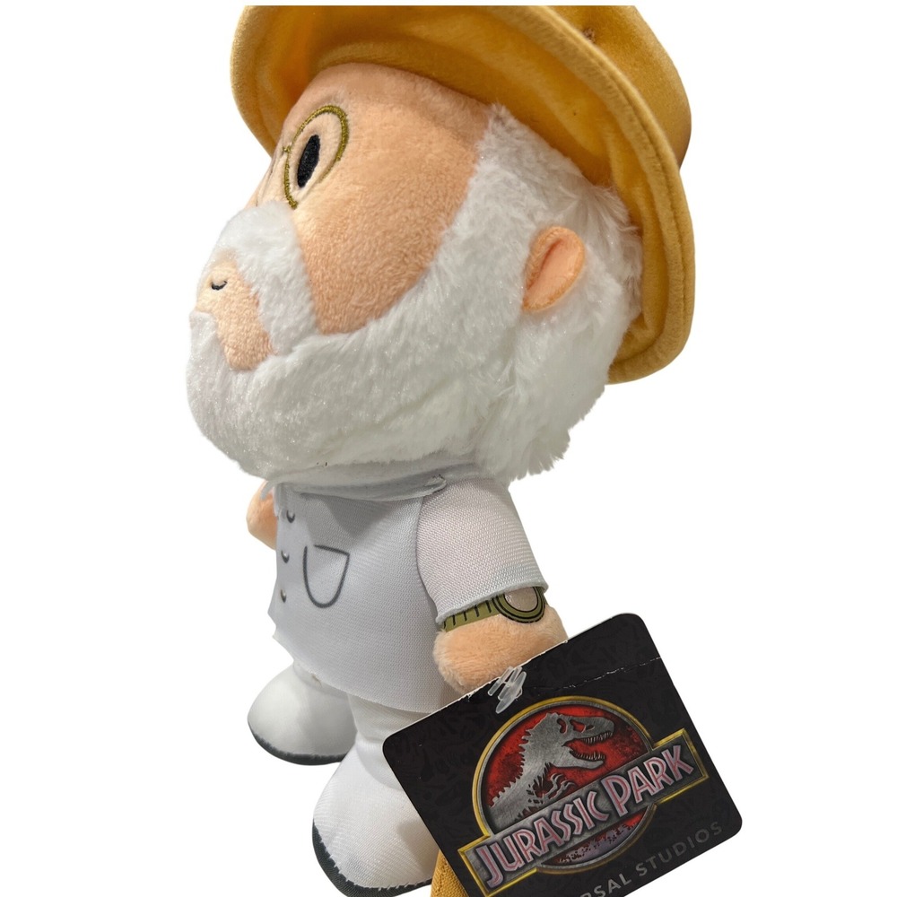 NWT Universal Studios Jurassic Park Dr.John Hammond Cutie Plush Toy New With Tag - Picture 3 of 7